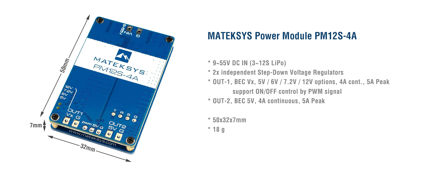 Модуль питания Power Module PM12S-4A