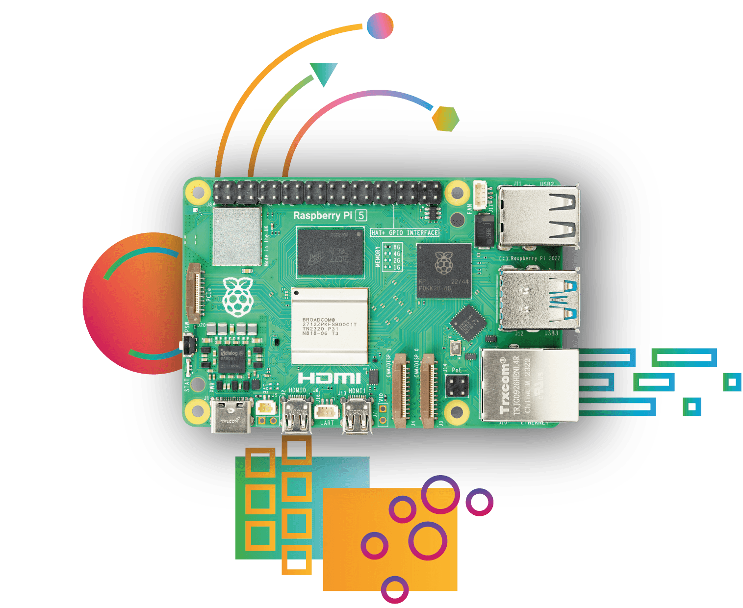 Микрокомпьютер Raspberry Pi 5 (SC1401)